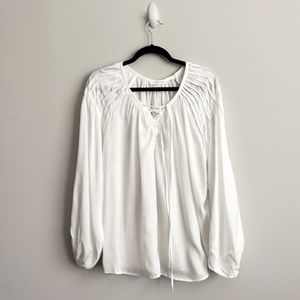 White blouse by Mustard Seed